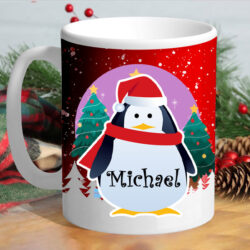 Custom Penguin Mug