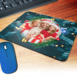 Christmas Tree Personalized Photo Mouse Pad
