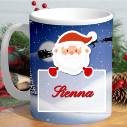 Custom Christmas Santa Mug